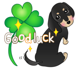 The Dachshund Black and Tan stickers sticker #13222659
