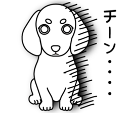 The Dachshund Black and Tan stickers sticker #13222665