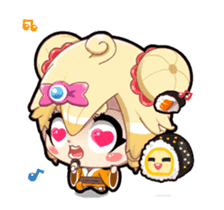 Pink Pink Childhood animated stickers 5 sticker #13222864