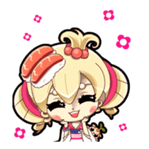 Pink Pink Childhood animated stickers 5 sticker #13222876