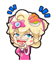 Pink Pink Childhood animated stickers 5 sticker #13222877