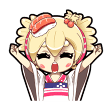 Pink Pink Childhood animated stickers 5 sticker #13222879