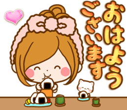 Leisurely a girlfriend Affection charge sticker #13223212