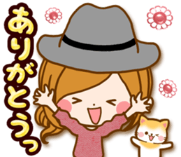 Leisurely a girlfriend Affection charge sticker #13223226