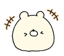 Feelings bear sticker #13223251