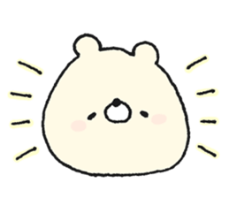 Feelings bear sticker #13223261