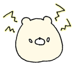 Feelings bear sticker #13223268