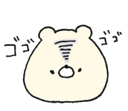 Feelings bear sticker #13223269