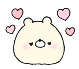 Feelings bear sticker #13223279