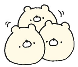 Feelings bear sticker #13223281