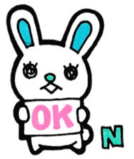 Sticker for the initial N sticker #13223307