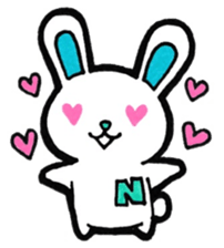 Sticker for the initial N sticker #13223318