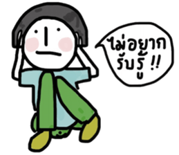 Little moon sticker #13223736