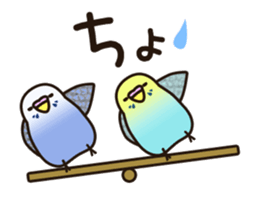 budgerigar ![Ver6](move/response No.2) sticker #13223792