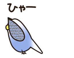 budgerigar ![Ver6](move/response No.2) sticker #13223800