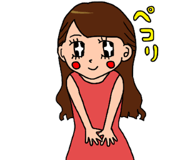 She who is pretty sticker #13224109