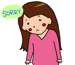 She who is pretty sticker #13224124