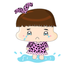 Dumpling face Girl - Ohpoo sticker #13225191