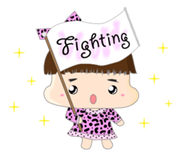 Dumpling face Girl - Ohpoo sticker #13225192