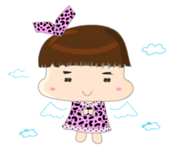 Dumpling face Girl - Ohpoo sticker #13225193