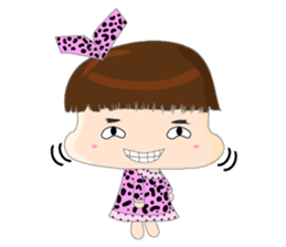 Dumpling face Girl - Ohpoo sticker #13225196