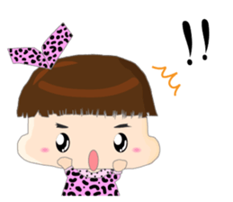 Dumpling face Girl - Ohpoo sticker #13225208