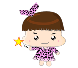 Dumpling face Girl - Ohpoo sticker #13225210