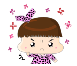 Dumpling face Girl - Ohpoo sticker #13225211