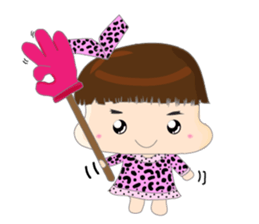 Dumpling face Girl - Ohpoo sticker #13225212