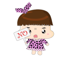 Dumpling face Girl - Ohpoo sticker #13225213