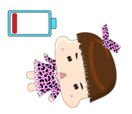 Dumpling face Girl - Ohpoo sticker #13225225