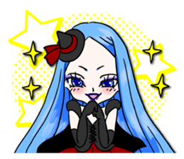 Ms Wicked By Sarada Sticker Ms Wicked By Sarada Sticker