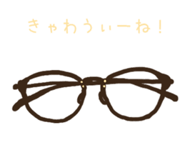 easy to use! glasses sticker sticker #13226485