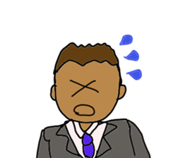 Fight Business man. sticker #13226793