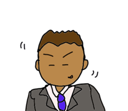 Fight Business man. sticker #13226796