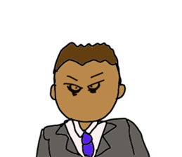 Fight Business man. sticker #13226797