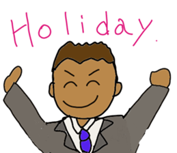 Fight Business man. sticker #13226809