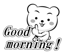 Skilled man of monochrome Basic sticker sticker #13227144