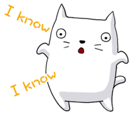 Everyone's cat sticker #13227700