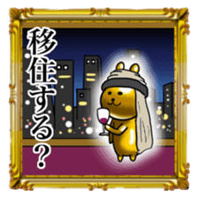Golden Rabbit4 for rich man sticker #13227759