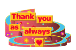 cat and rabbit of automata in love sticker #13227844