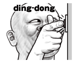 movement! Human skin head2 (overseas) sticker #13228113