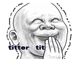 movement! Human skin head2 (overseas) sticker #13228115