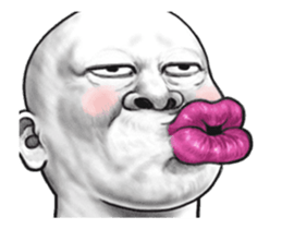 movement! Human skin head2 (overseas) sticker #13228118