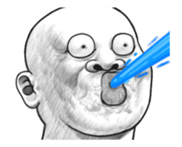 movement! Human skin head2 (overseas) sticker #13228121