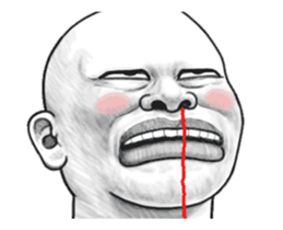 movement! Human skin head2 (overseas) sticker #13228122