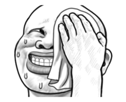 movement! Human skin head2 (overseas) sticker #13228126