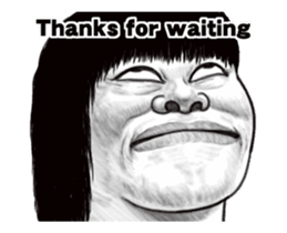 movement! Human skin head2 (overseas) sticker #13228129