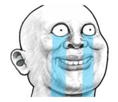 movement! Human skin head2 (overseas) sticker #13228131