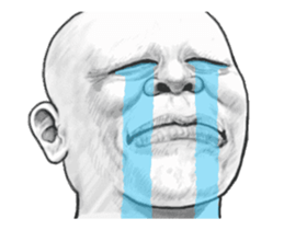 movement! Human skin head2 (overseas) sticker #13228133